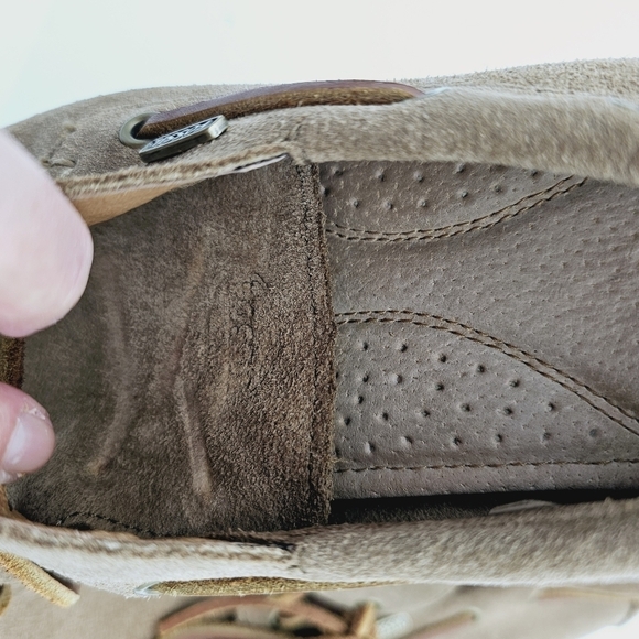Fossil Men\'s Tan Suede Leather Lace Up Loafers, size 11 main image 13